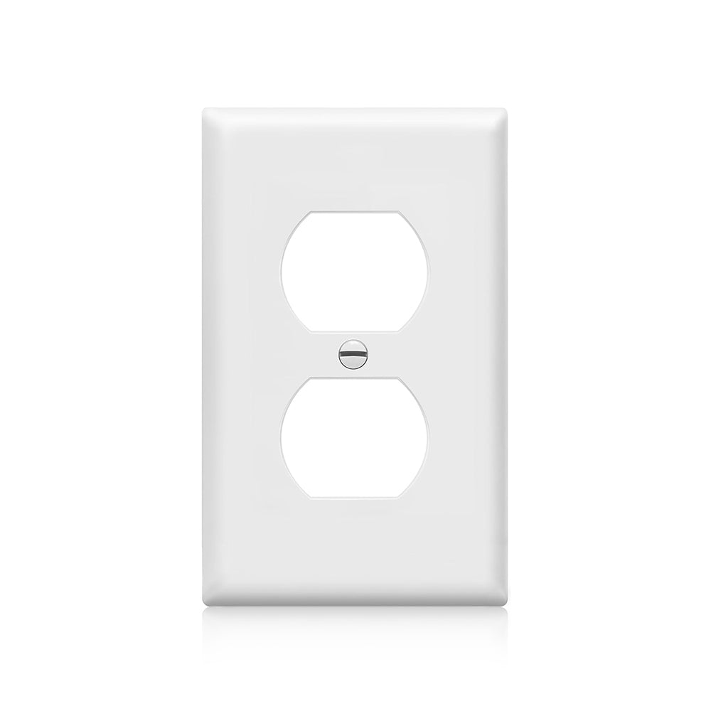 1pc Wall Panel Light Switch Cover, Various Styles, Pure White, Wall Panel Light Switch Socket Cover,Sturdy and Durable