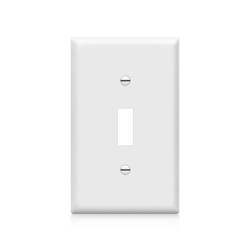1pc Wall Panel Light Switch Cover, Various Styles, Pure White, Wall Panel Light Switch Socket Cover,Sturdy and Durable